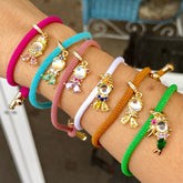 Pulsera De Princesas Chapa De Oro 3041-2