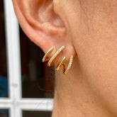Aretes Chapa de Oro 1249-248