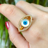 Anillo Chapa de Oro CH1224-85