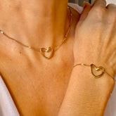 Set Collar Pulsera Acero Inoxidable 1249-6