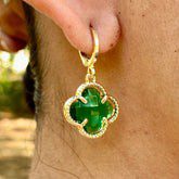 Aretes Chapa de Oro CH1224-13